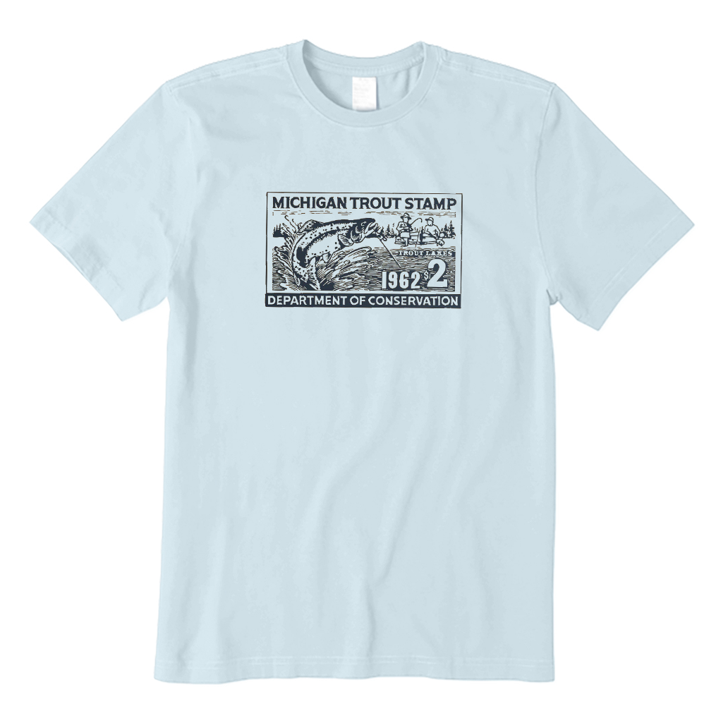 Michigan Trout Fishing T-Shirt