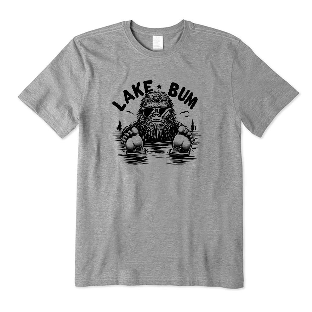 Lake Bum Bigfoot T-Shirt