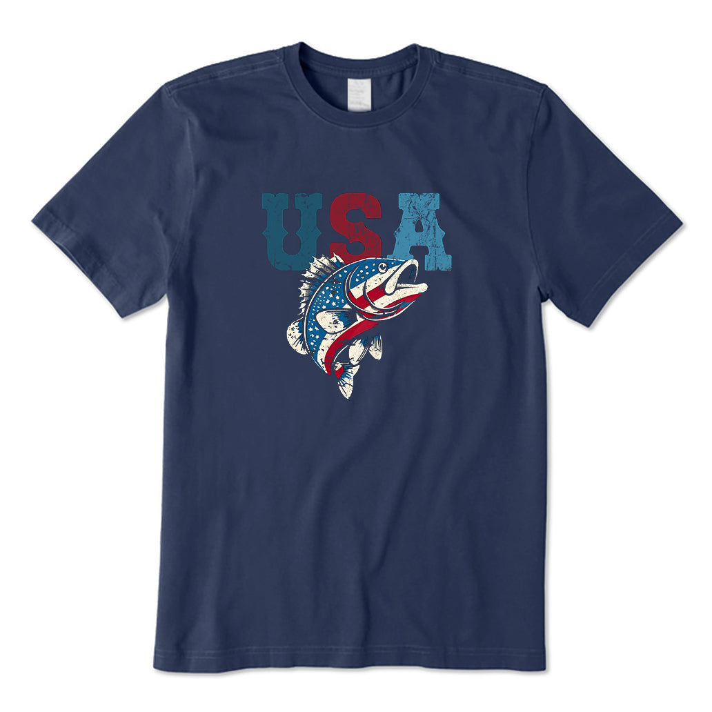 USA Bass Fish T-Shirt