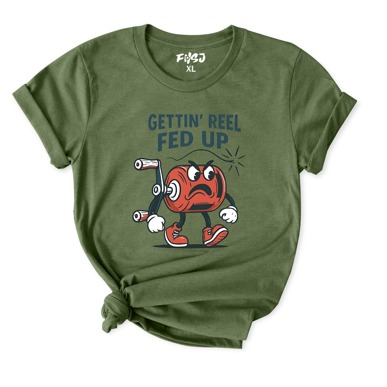 Gettin’ Reel Fed Up T-Shirt for Women