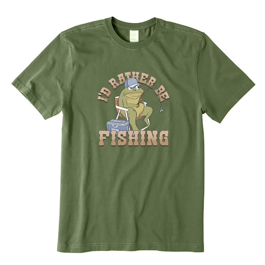 I’d Rather Be Fishing T-Shirt