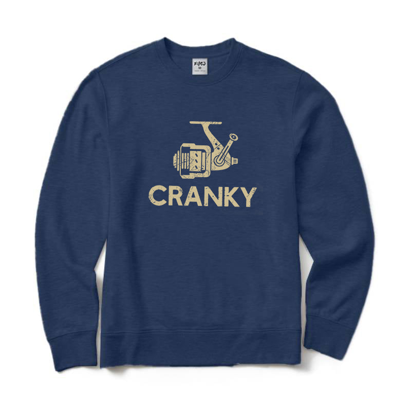 Cranky Fishing Crewneck Sweatshirt