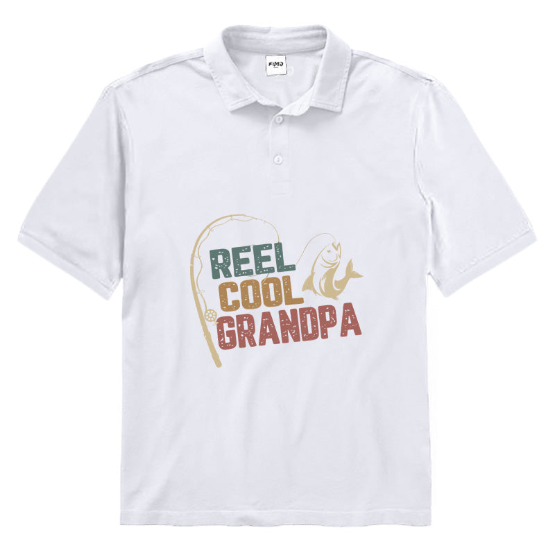 Reel Cool Grandpa Polo Shirt