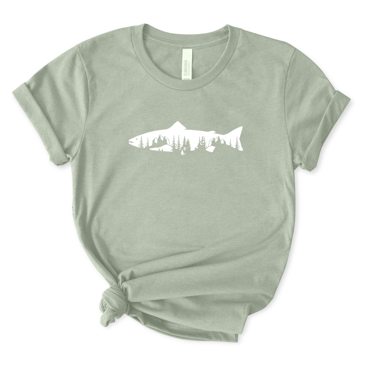 Trout Mountain Tree T-Shirt for women