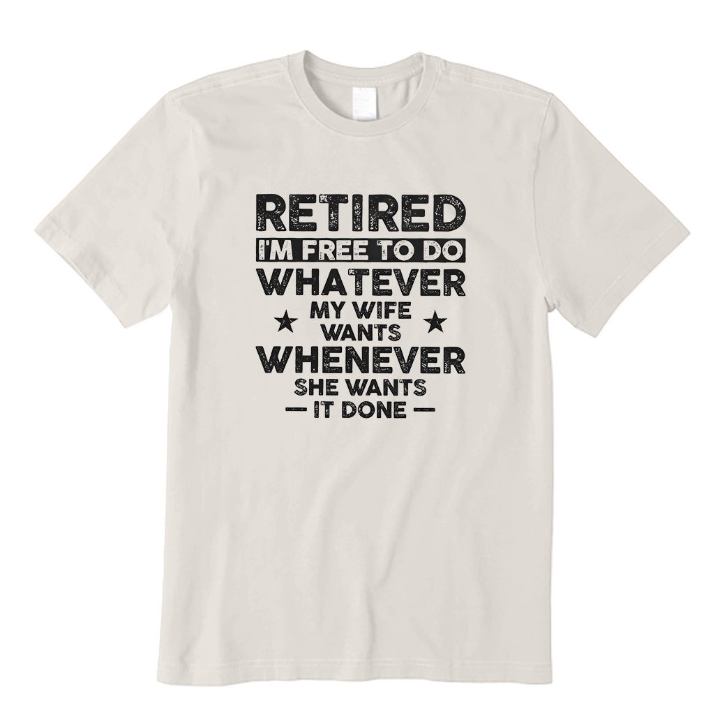 Men's funny retirement T-Shirt