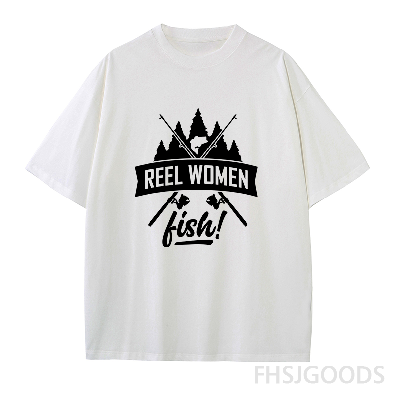 Reel Women Fish Unisex T-Shirt