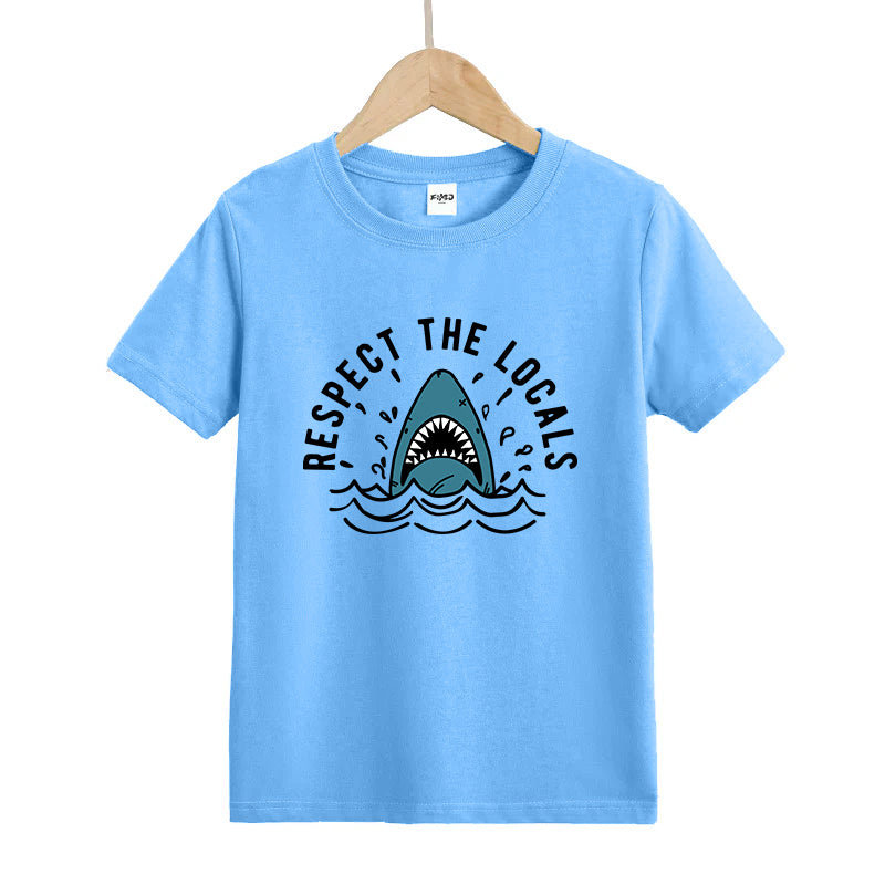 Respect The Locals Kids T-Shirt