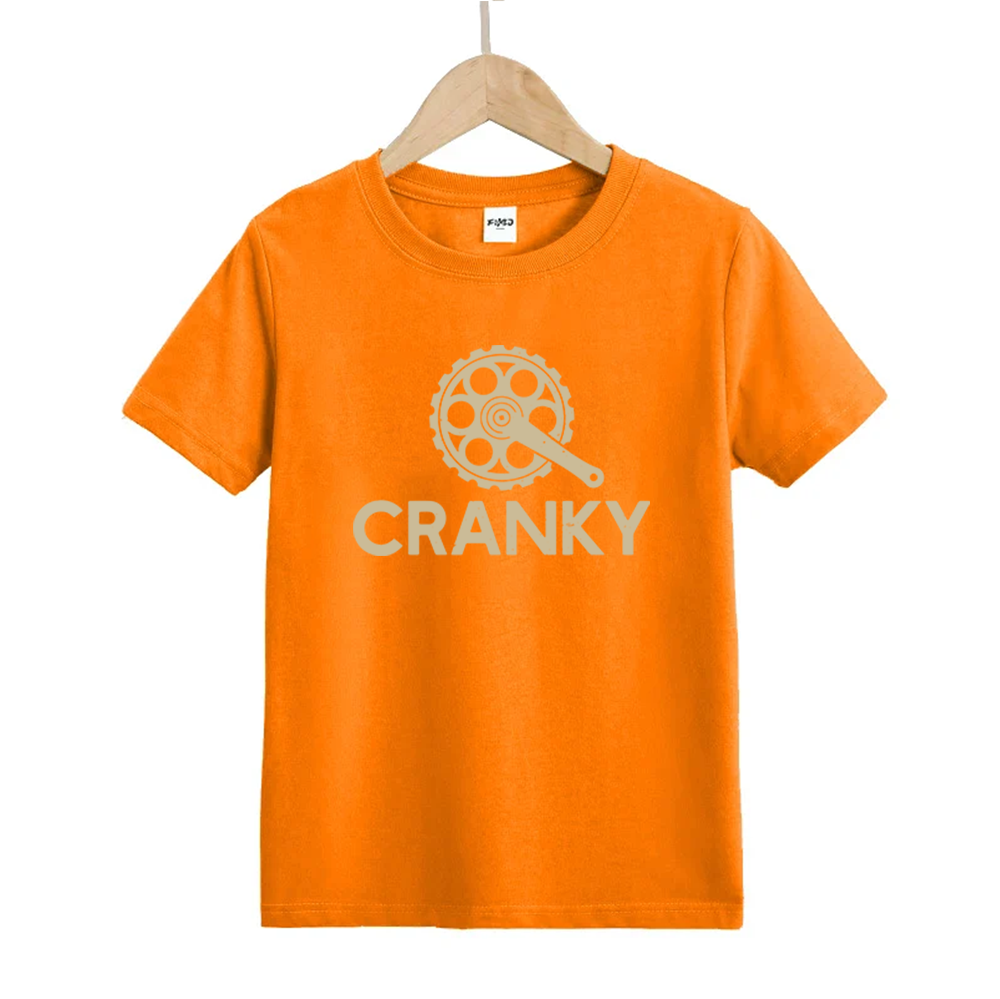 Cranky Funny Bike Kids T-Shirt