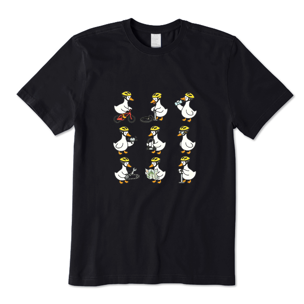 Biking Goose T-shirt