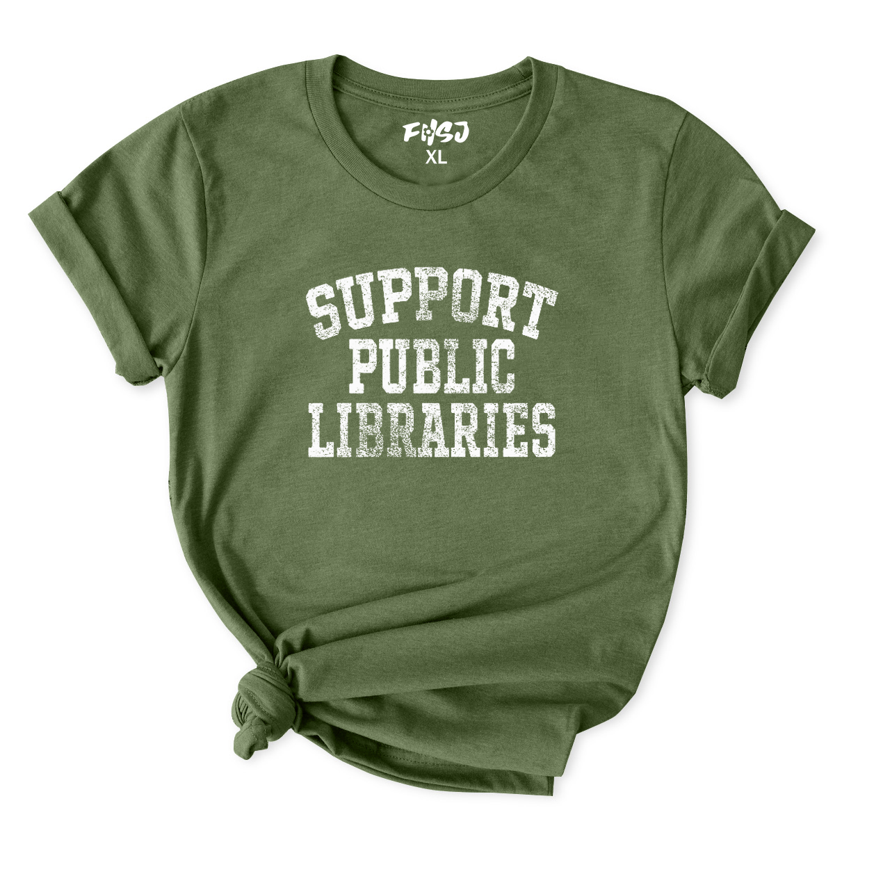 Support Public Libraries T-Shirt for Women