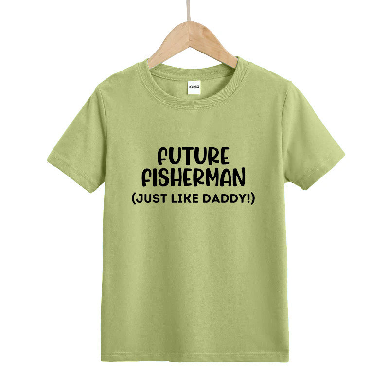 Future Fisherman Kid's T-Shirts