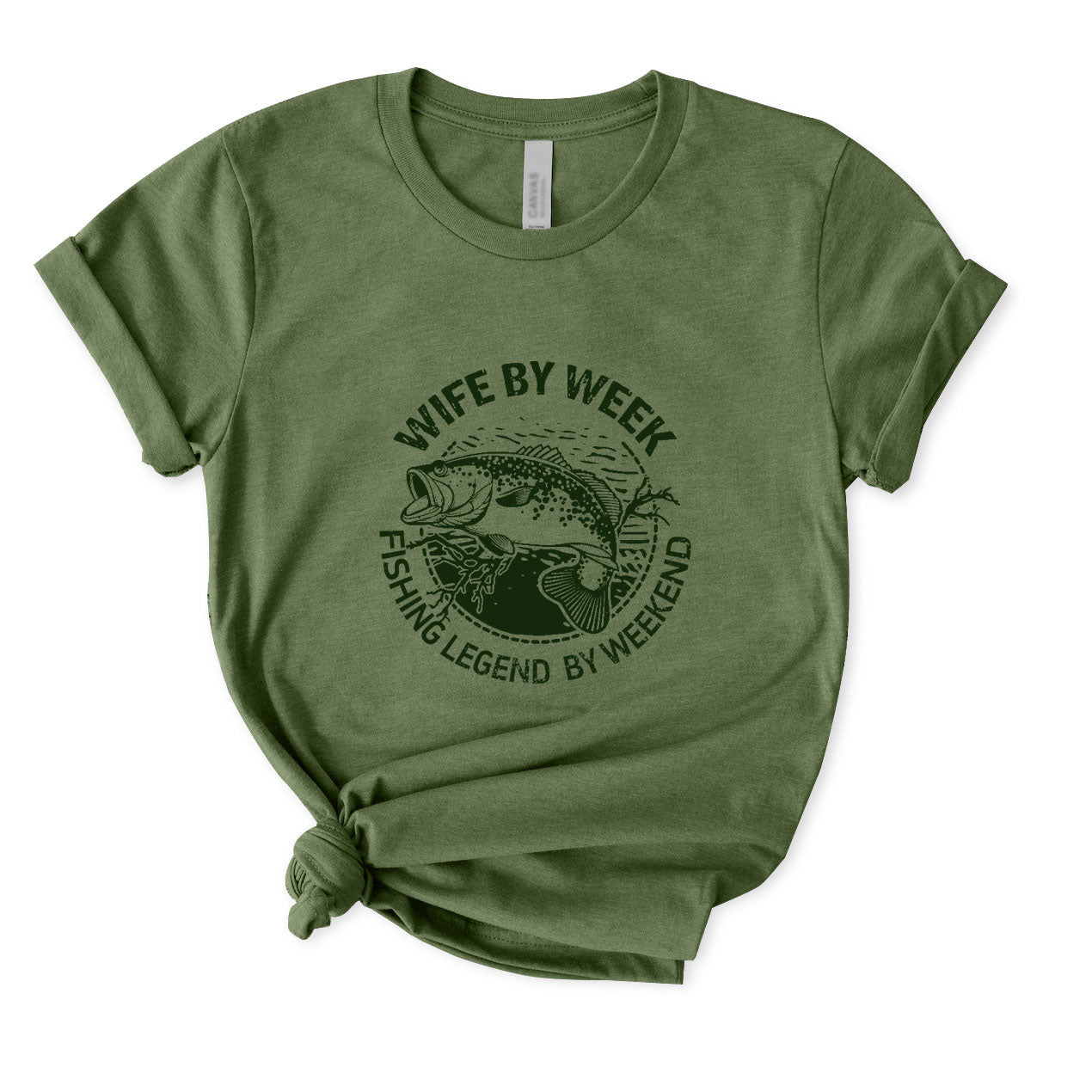 Fishing Legend By Weekend T-Shirt for Women