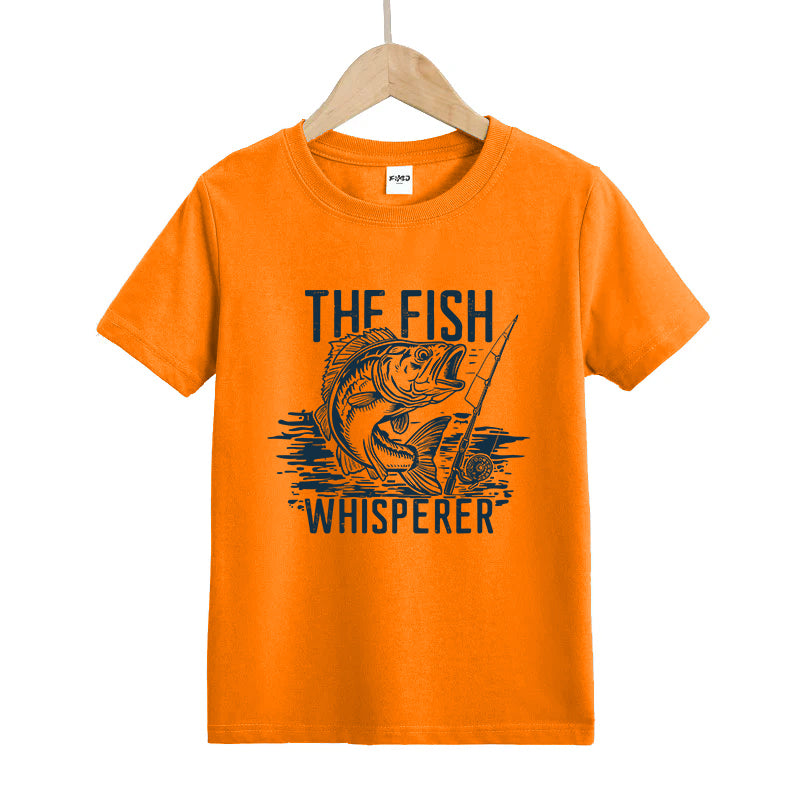 The Fish Whisperer Kids T-Shirt
