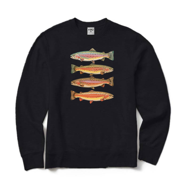Trout Fish Sweatshirt