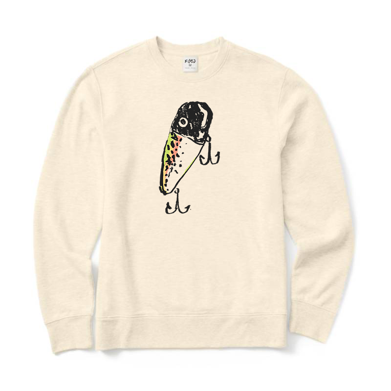 Fishing Lure Crewneck Sweatshirt