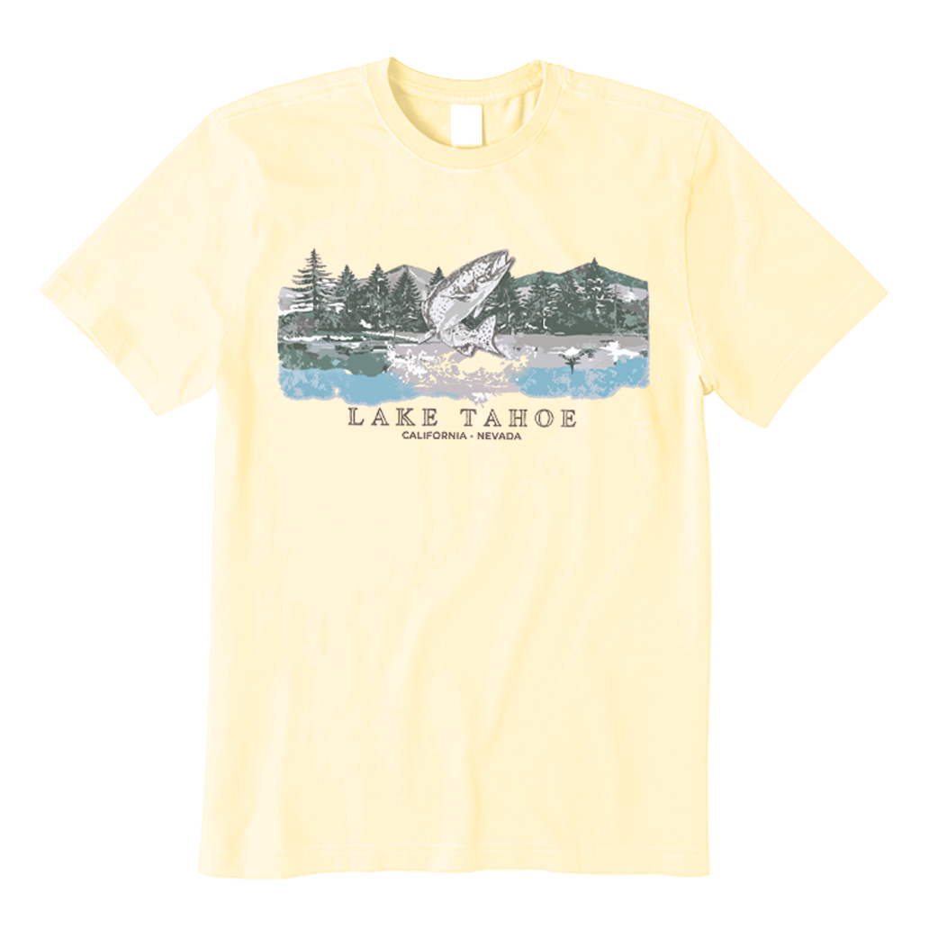 Vintage Lake Tahoe Fish T-shirt