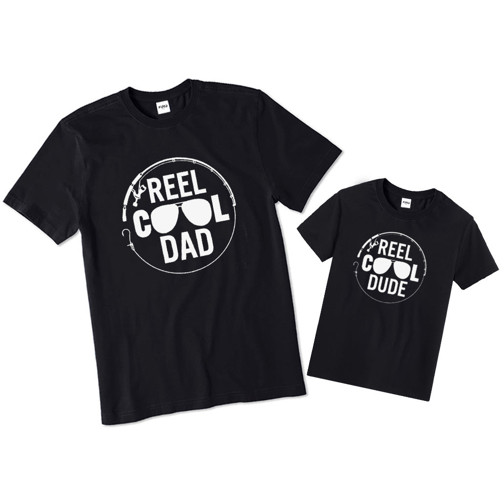 Reel Cool Dad and Dude Matching T-shirts