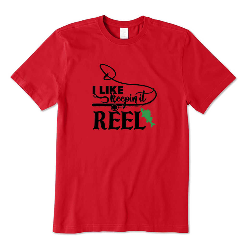 I Like Keepin It Reel Fishing T-shirt