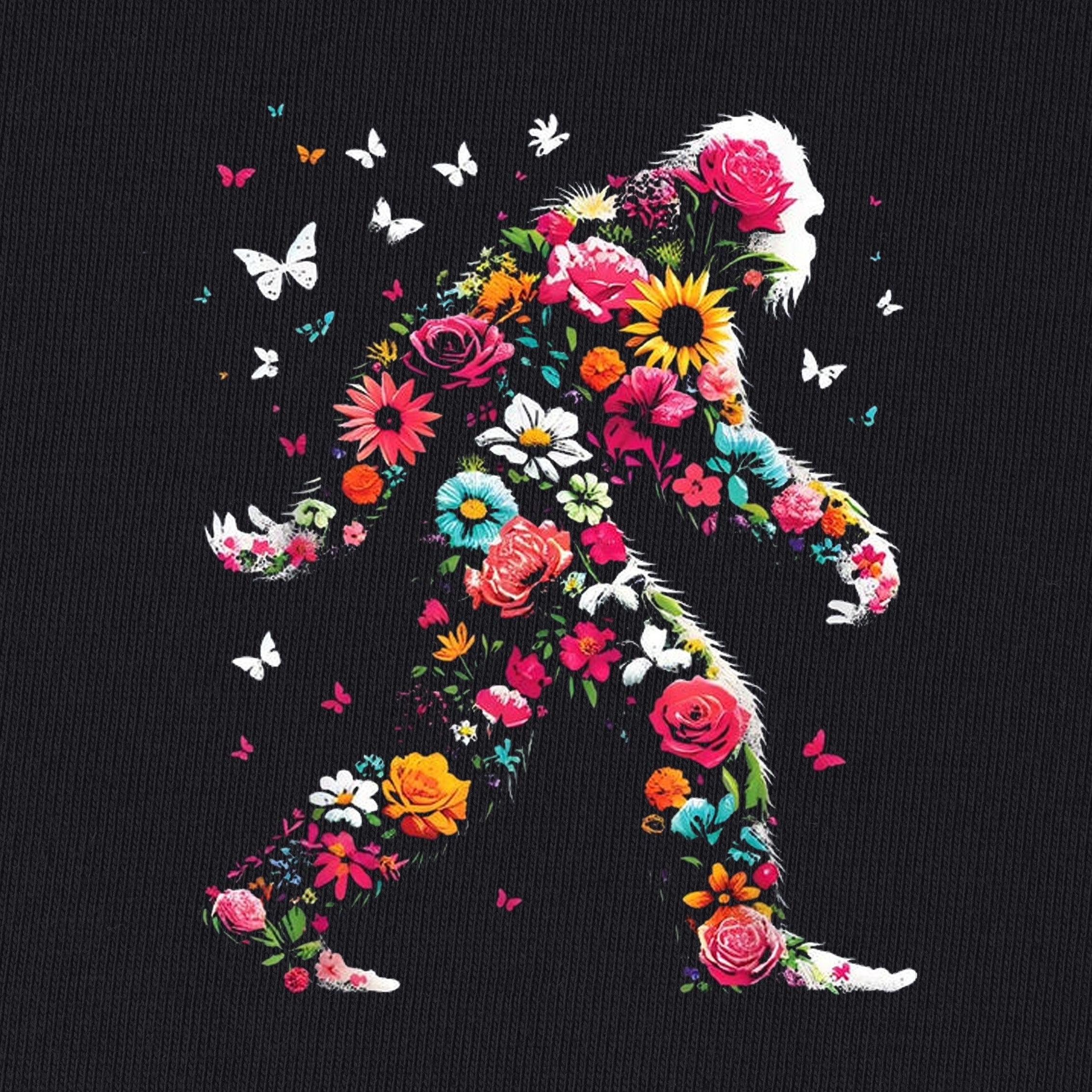Floral Forest Bigfoot T-Shirt