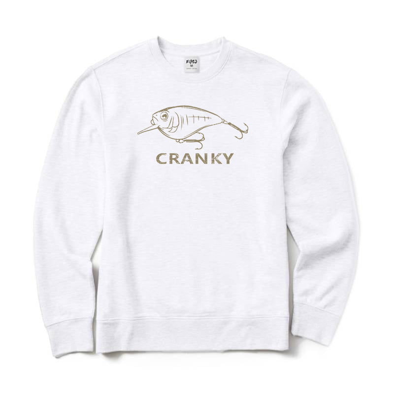 CRANKY FISHING Crewneck Sweatshirt
