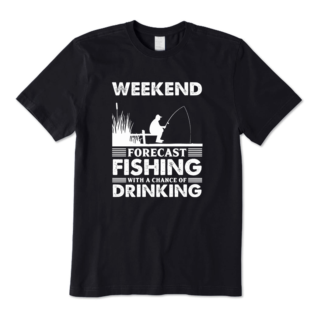 Weekend Forecast Fishing T-Shirt
