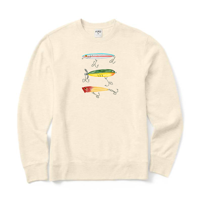 Fishing Lures Crewneck Sweatshirt