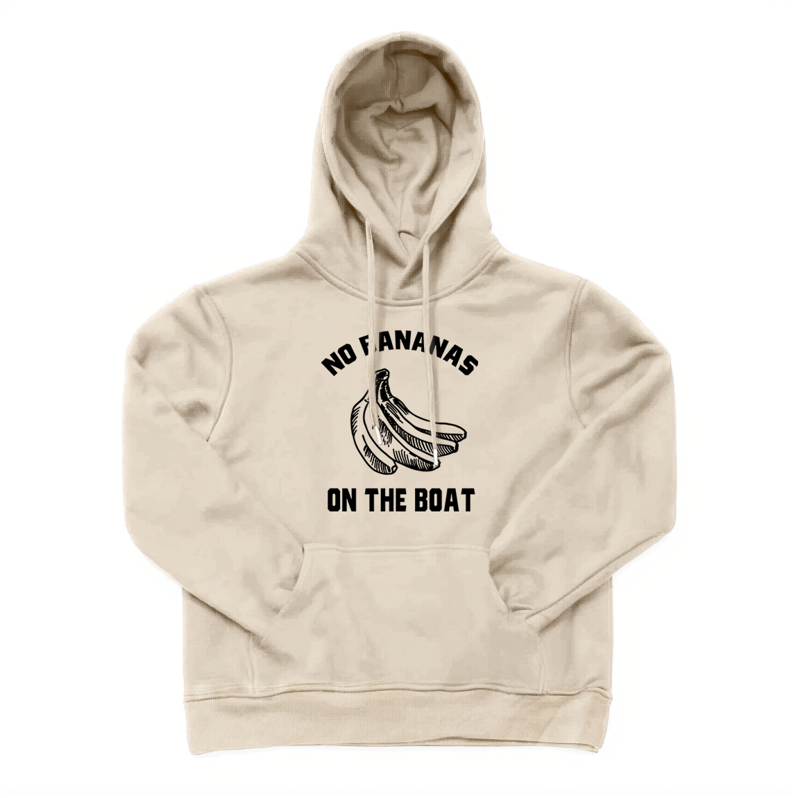 No Bananas on Boat Hoodie