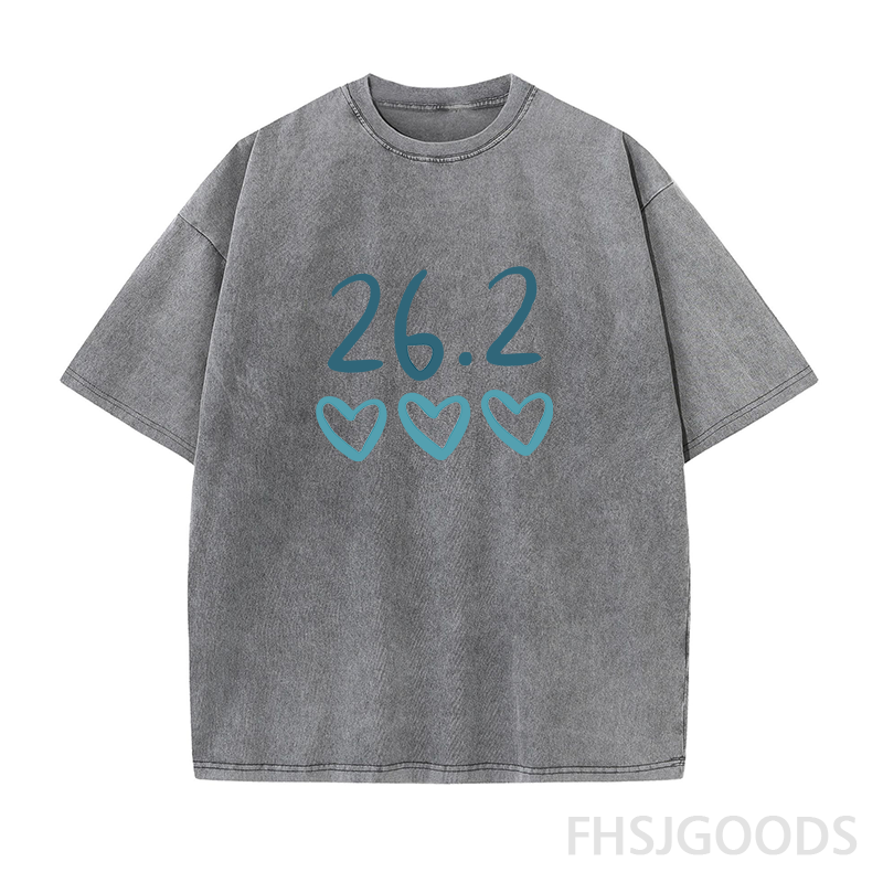 26.2 Runner Unisex Distressed T-Shirt