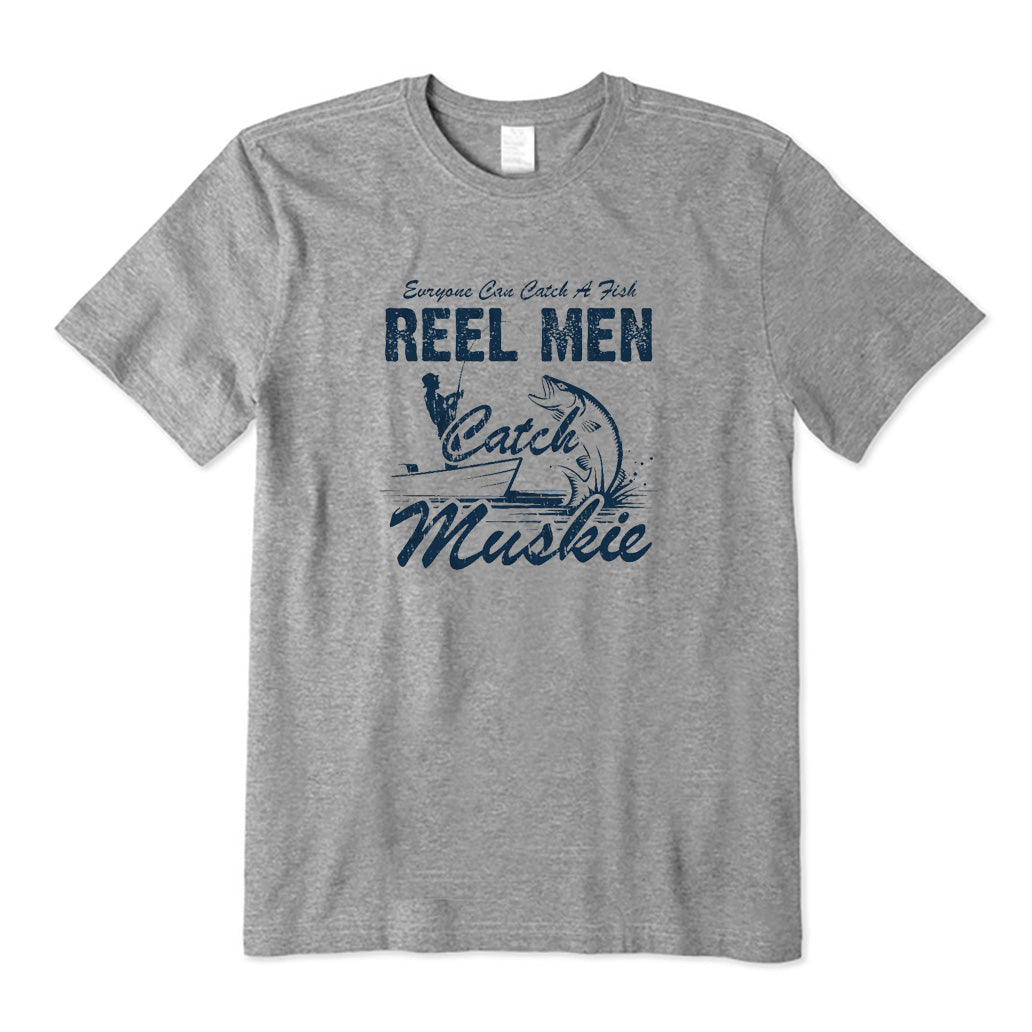 Reel Men Catch Muskie T-Shirt