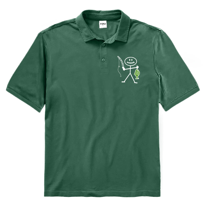 HAPPY FISHING Polo Shirt
