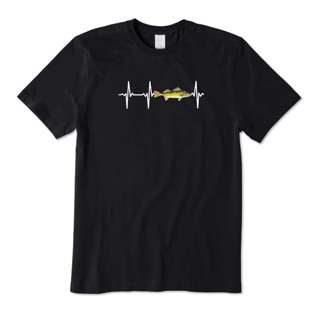Walleye Heartbeat T-Shirt