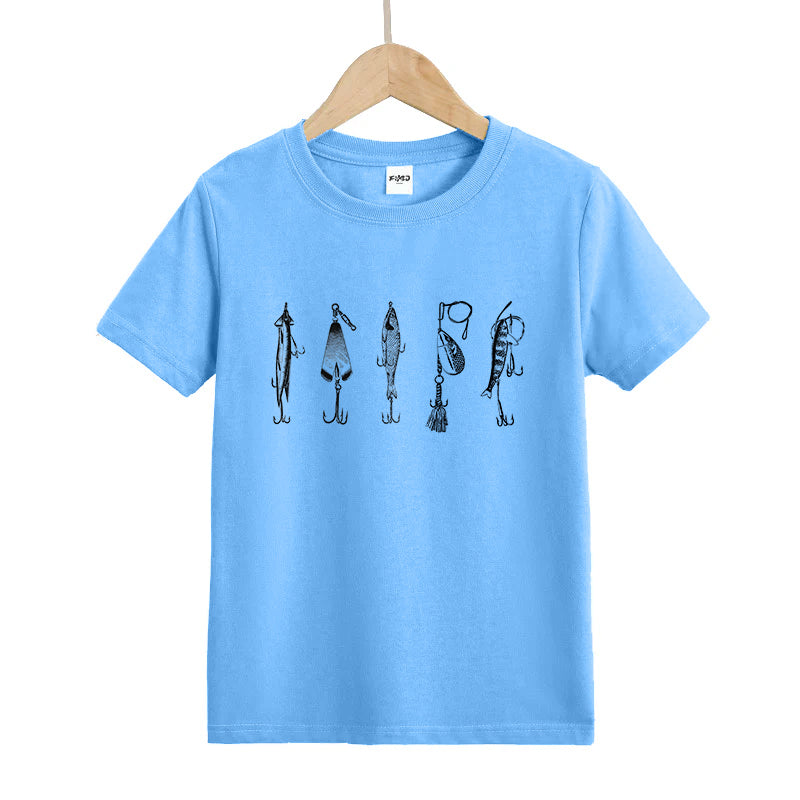 VINTAGE FISHING LURES Kids T-Shirt