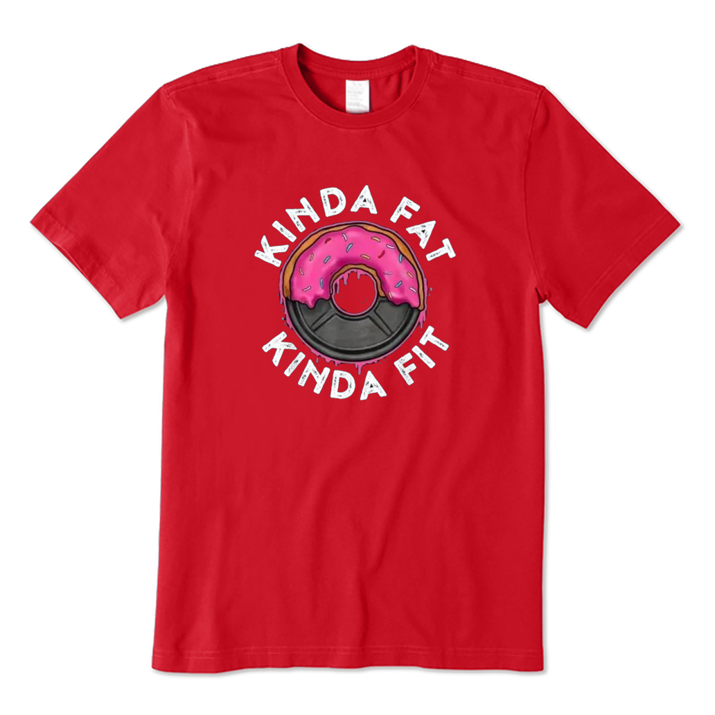 Kinda Fat Kinda Funny Doughnut T-shirt