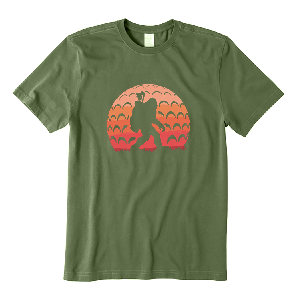 Retro Bigfoot Golf T-shirt