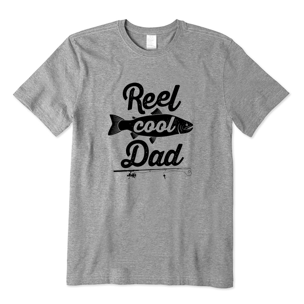 Reel Cool Dad Fishing Rod T-shirt