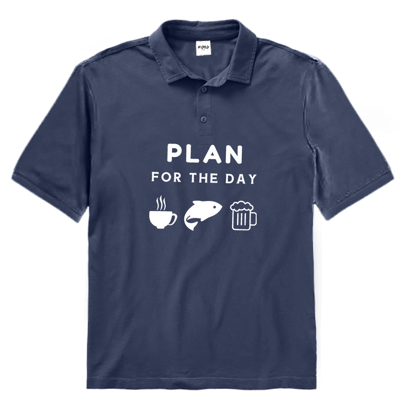 PLAN FOR THE DAY Polo Shirt