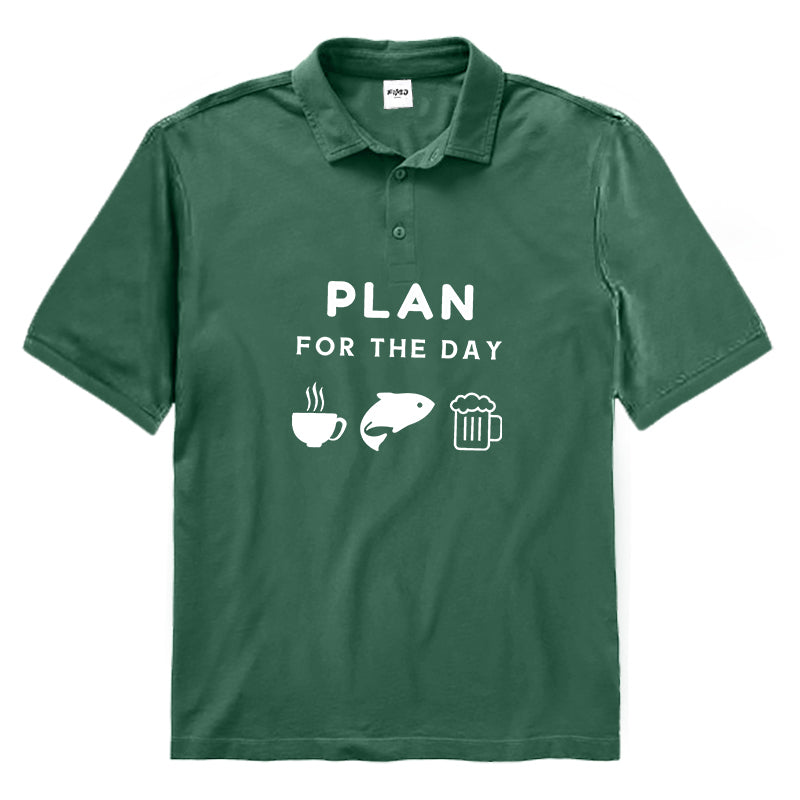 PLAN FOR THE DAY Polo Shirt