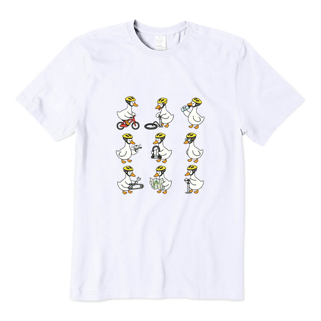 Biking Goose T-shirt