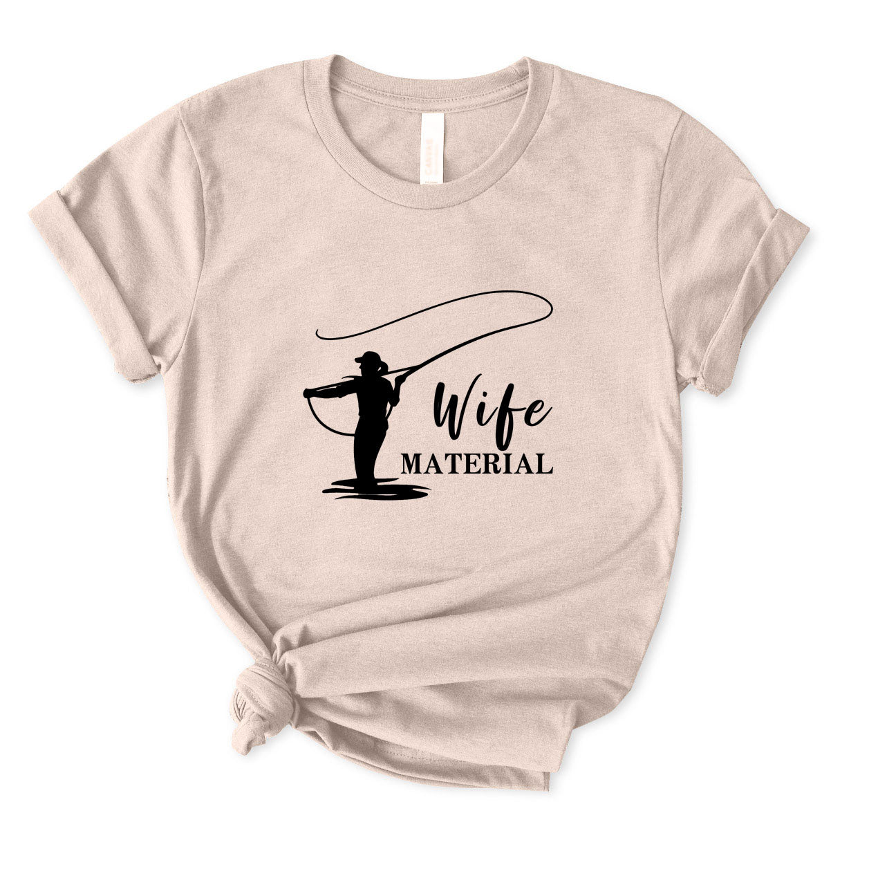 Wife Material T-Shirt for Women