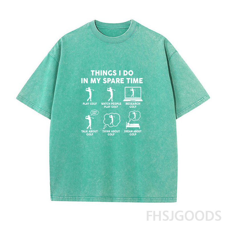 Funny Golf Lover Unisex Distressed T-Shirt