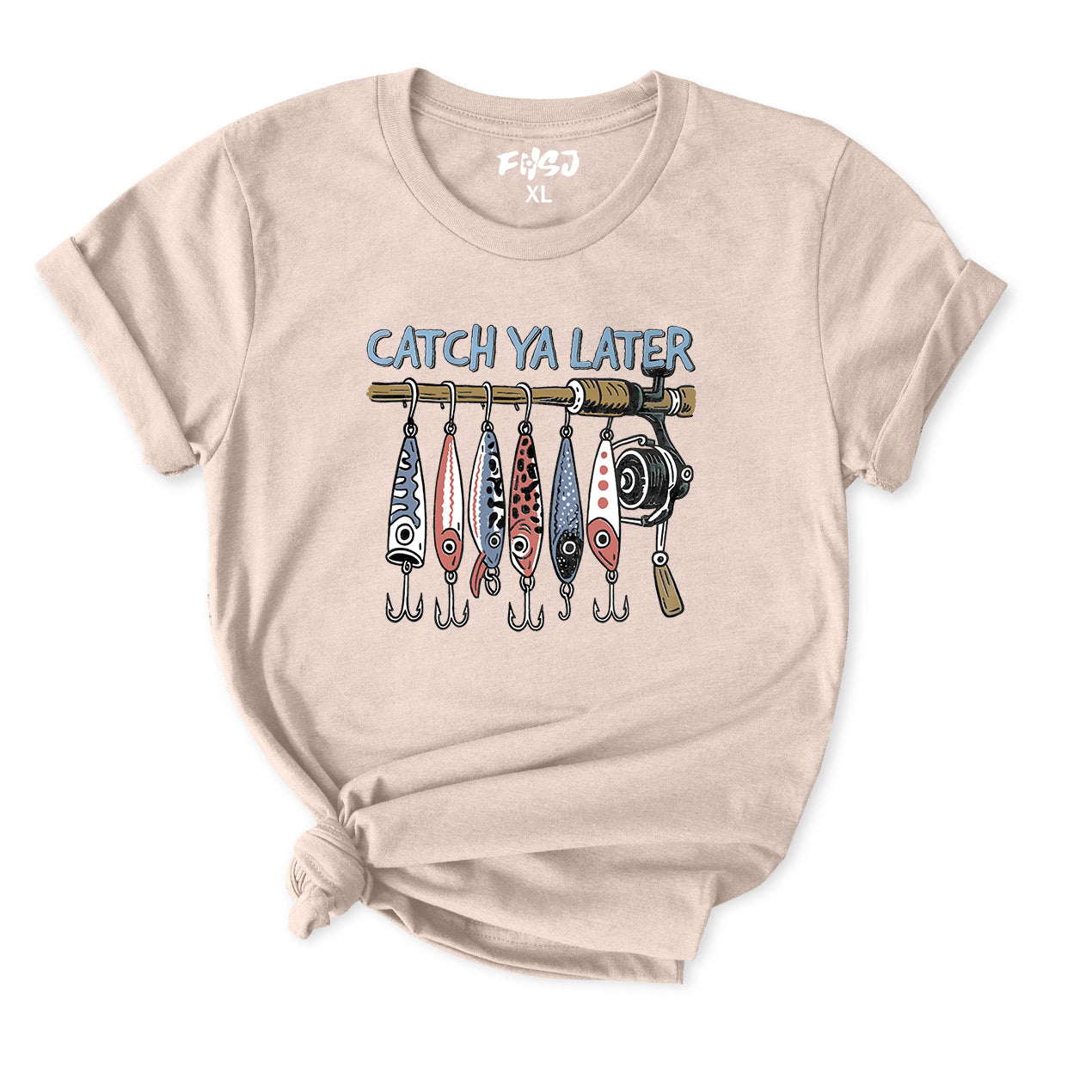 Catch Ya Later Fishing T-Shirt for Women