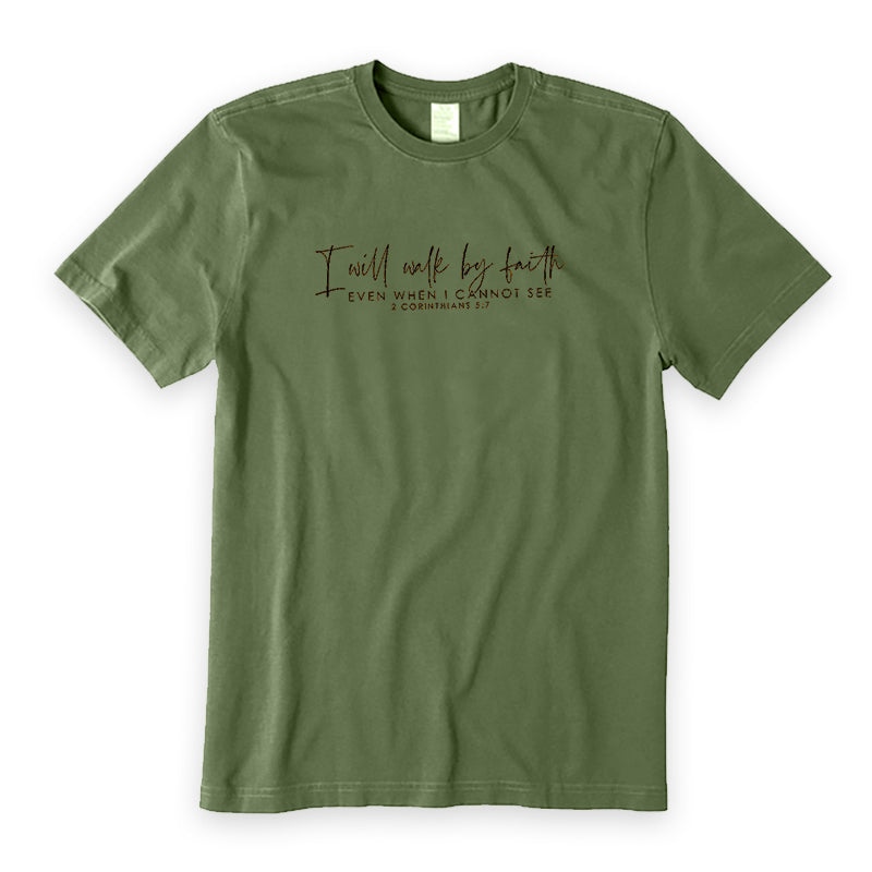Faith Christian Bible Verse T-Shirt