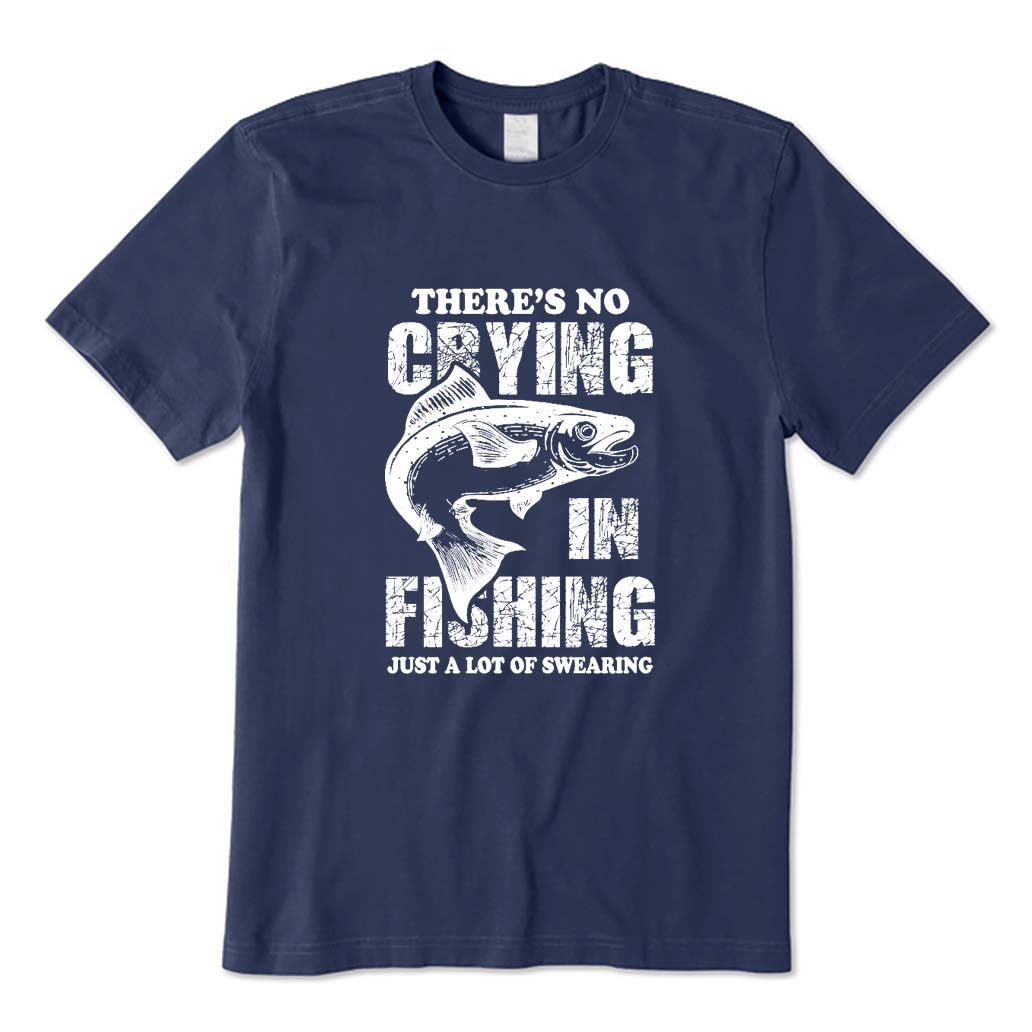 No Crying in Fishing T-Shirt