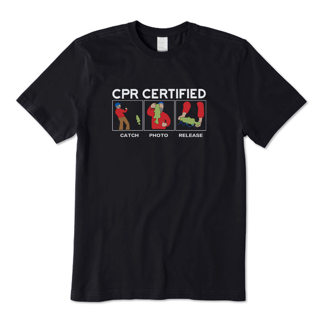 I Know Cpr Catch Photo Release T-Shirt