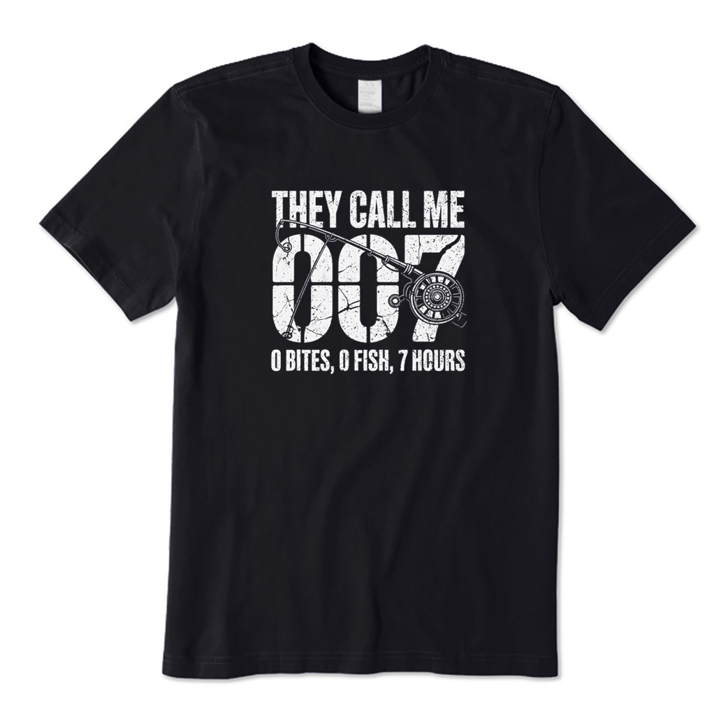 Funny Fishing 007 T-Shirt