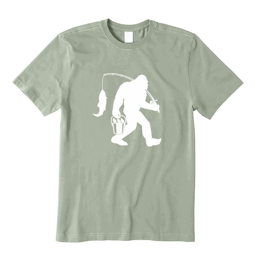 Bigfoot Fishing T-Shirt