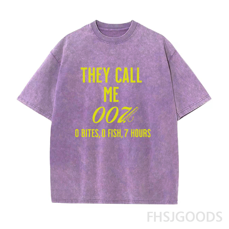 They Call Me 007 Unisex Distressed T-Shirt