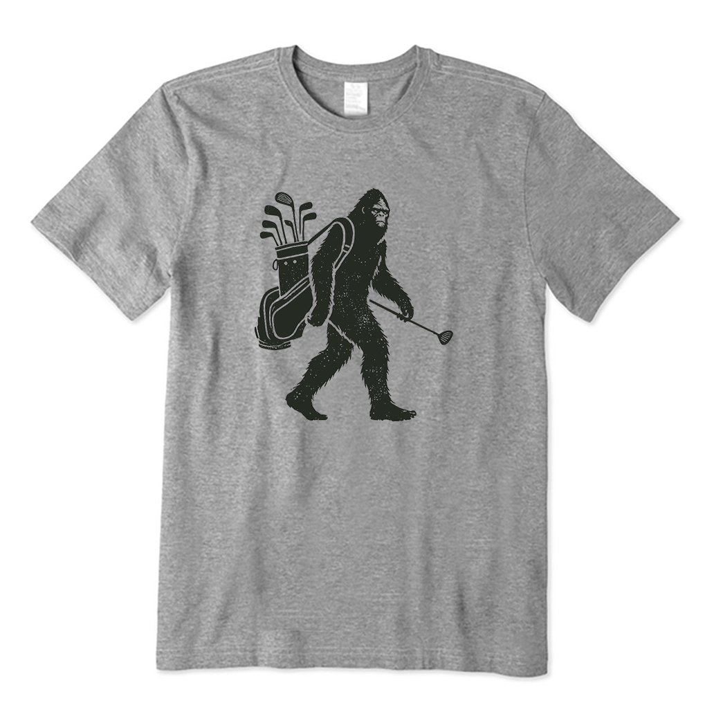 Bigfoot Golfer T-Shirt