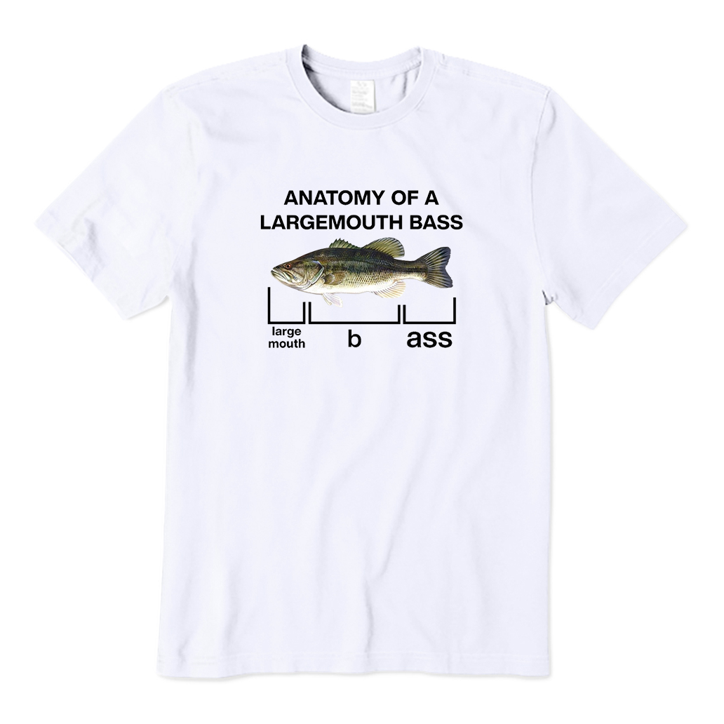 Anatomy Of A Large Mouth Bass Fish T-Shirt