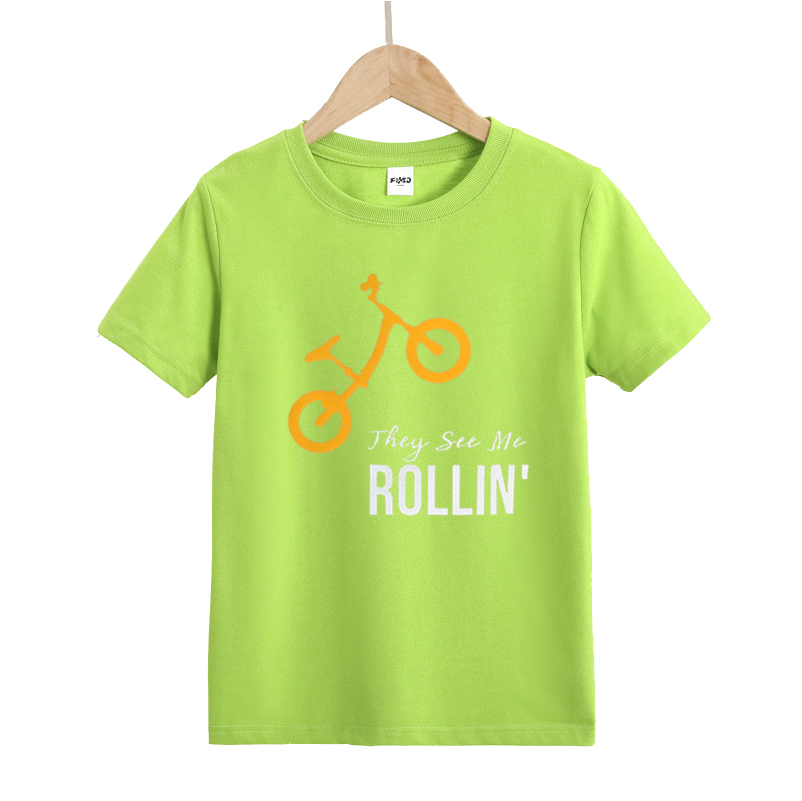 Push Bike Kids T-Shirt